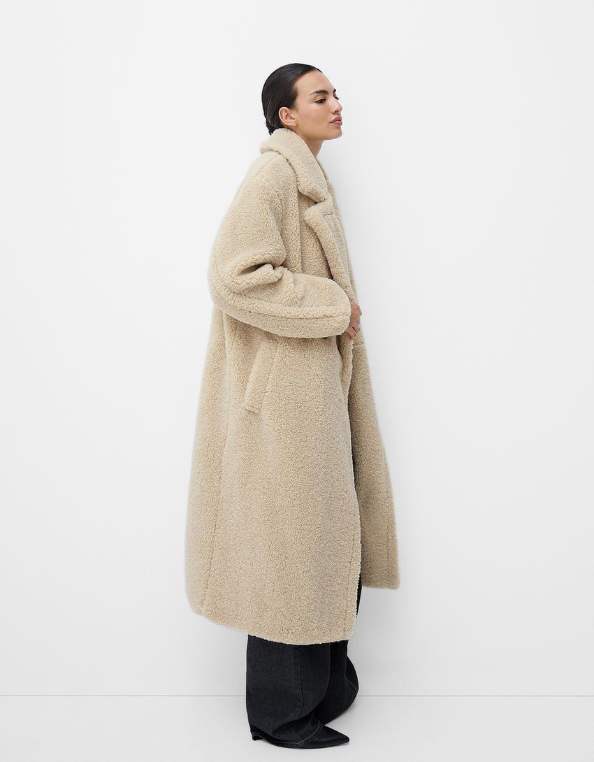 Natasha | Teddy Coat Long & Warm for Women