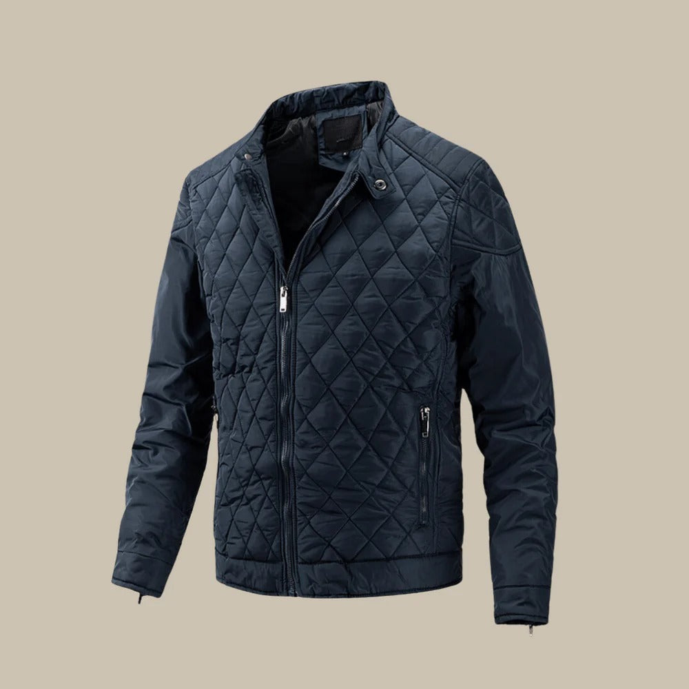 Moises | Quilted Jacket with Timeless Design for Men
