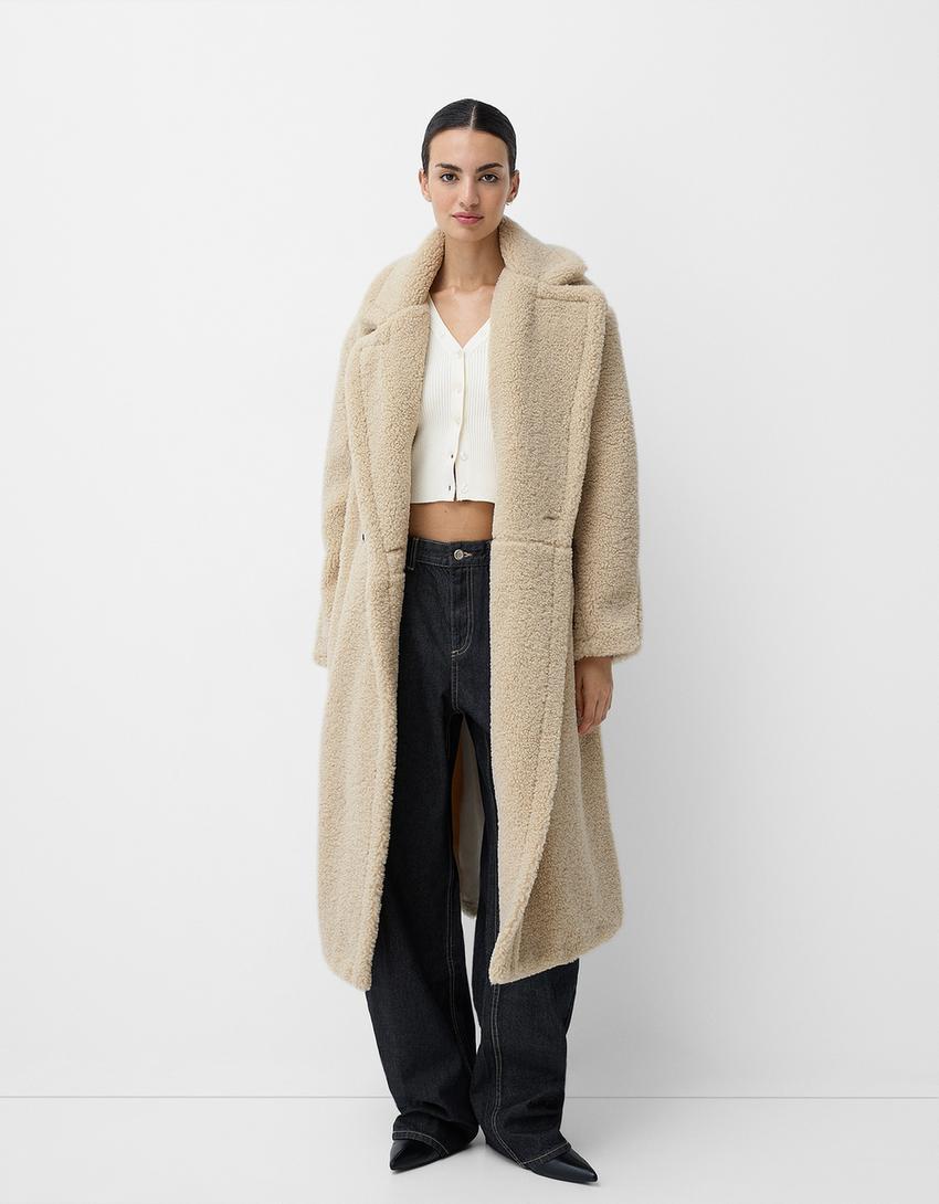 Natasha | Teddy Coat Long & Warm for Women