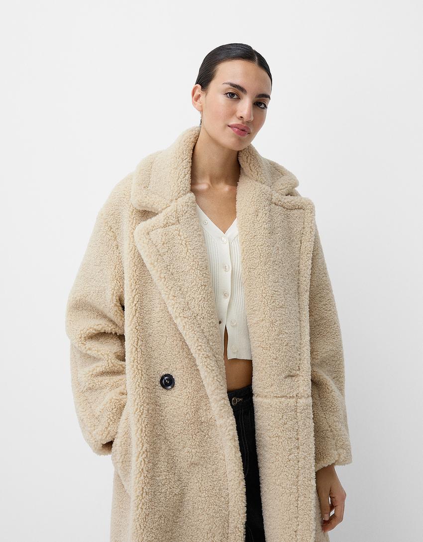 Natasha | Teddy Coat Long & Warm for Women