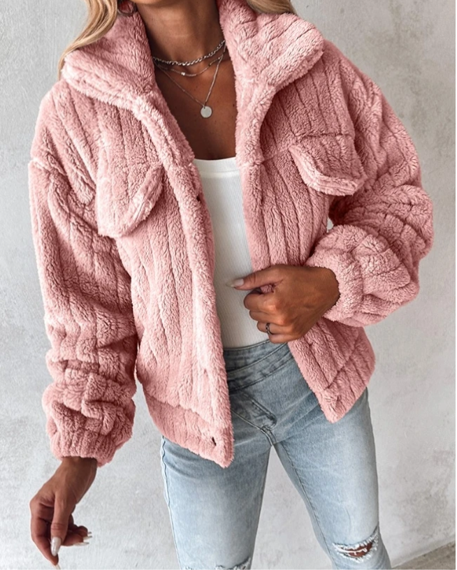 Mona | Short Teddy Coat Warm for Women