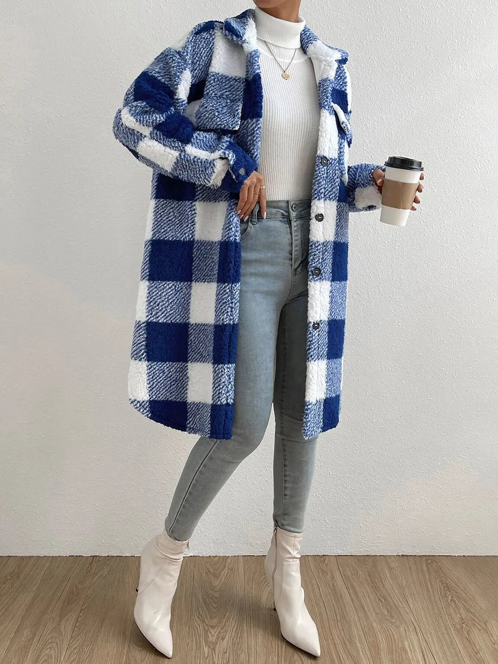 Natalie | Oversized Teddy Coat Warm for Women