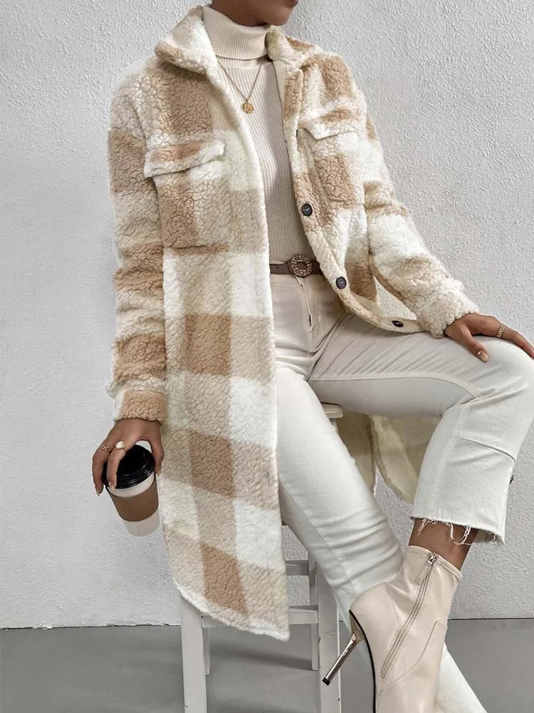 Natalie | Oversized Teddy Coat Warm for Women