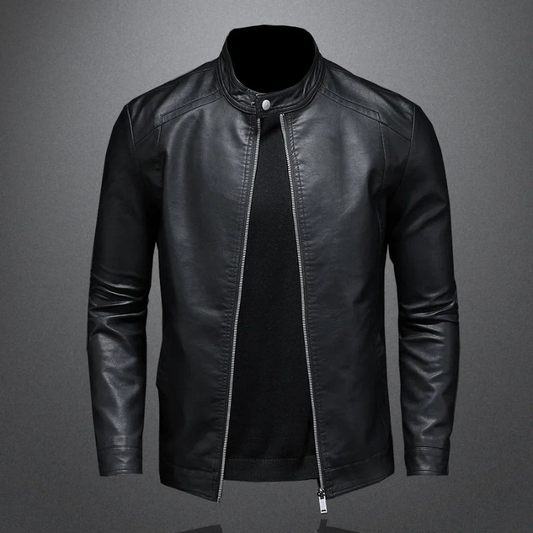 Nihal | Slim Fit Waterproof Biker Jacket for Men