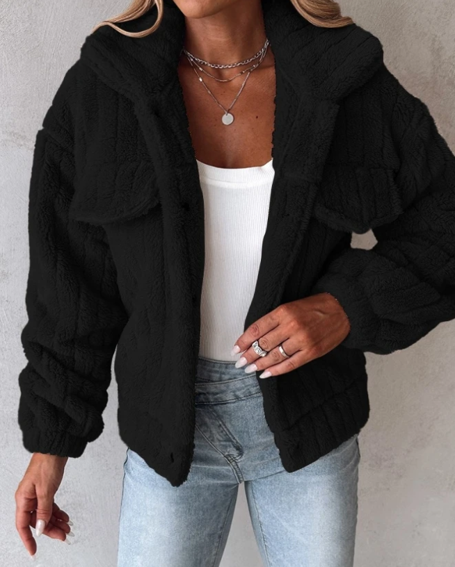 Mona | Short Teddy Coat Warm for Women