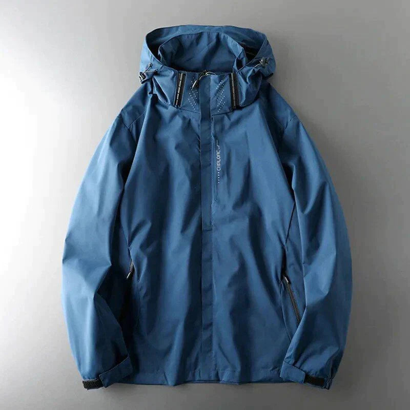 Noam | Hooded Waterproof Windbreaker Jacket for Men