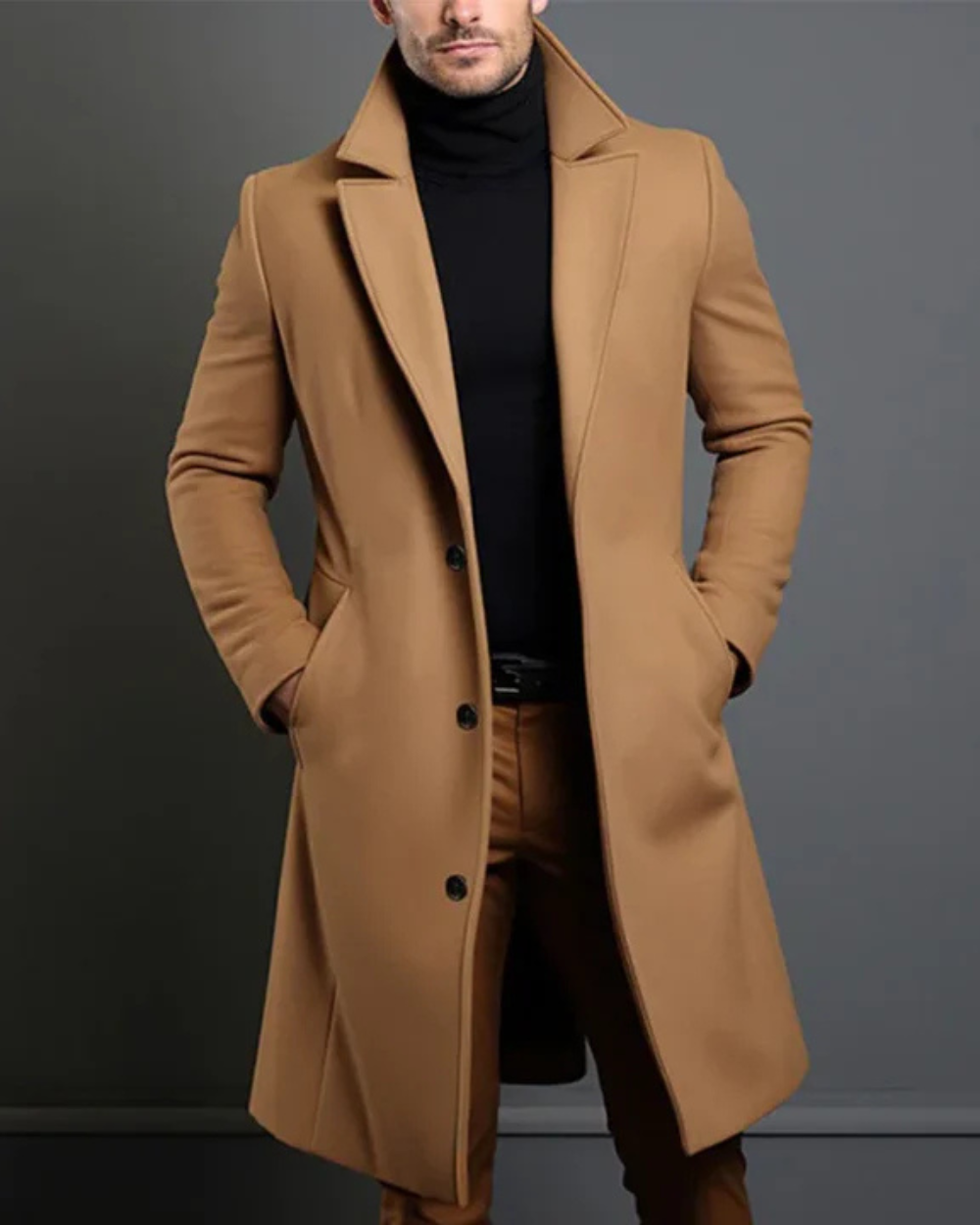 Zaire | Luxurious Trench Coat for Men