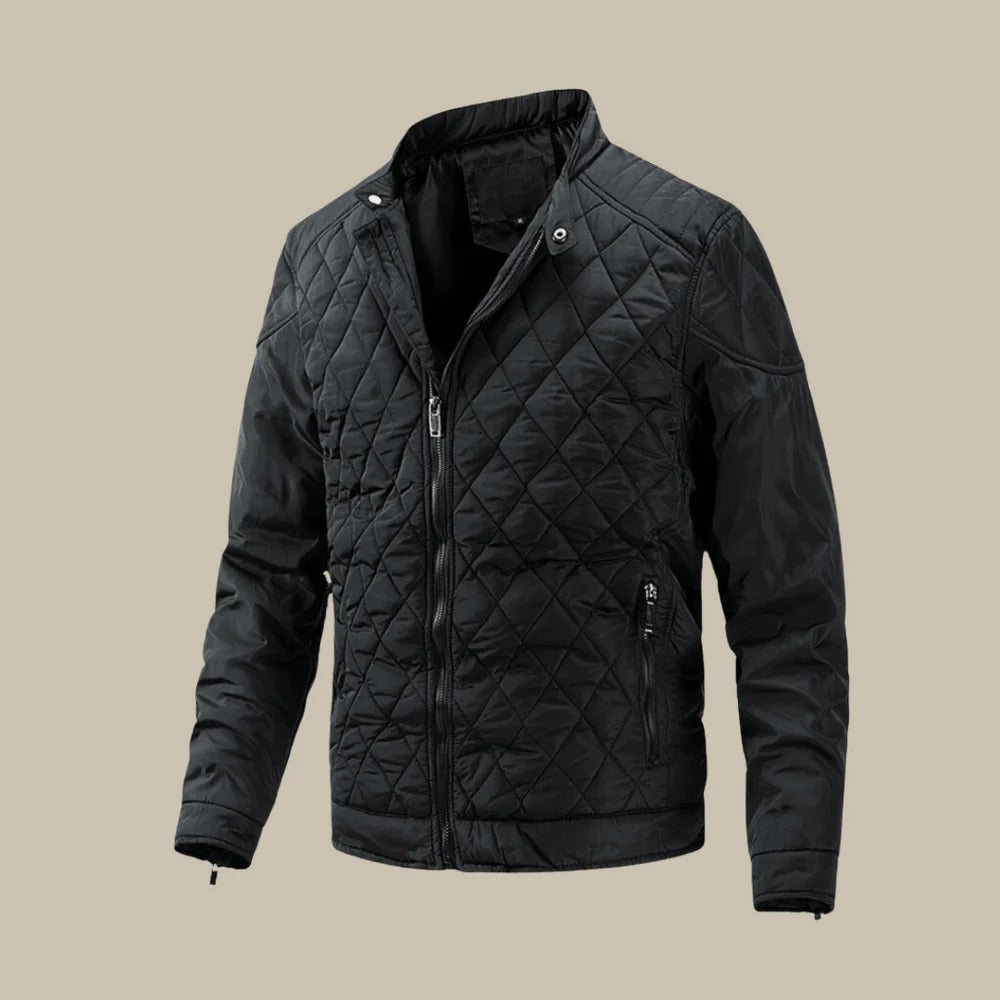 Moises | Quilted Jacket with Timeless Design for Men