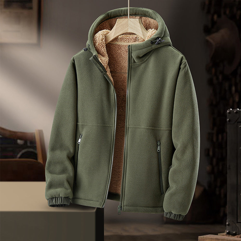 Vaughn | Sherpa-Lined Winter Jacket for Men